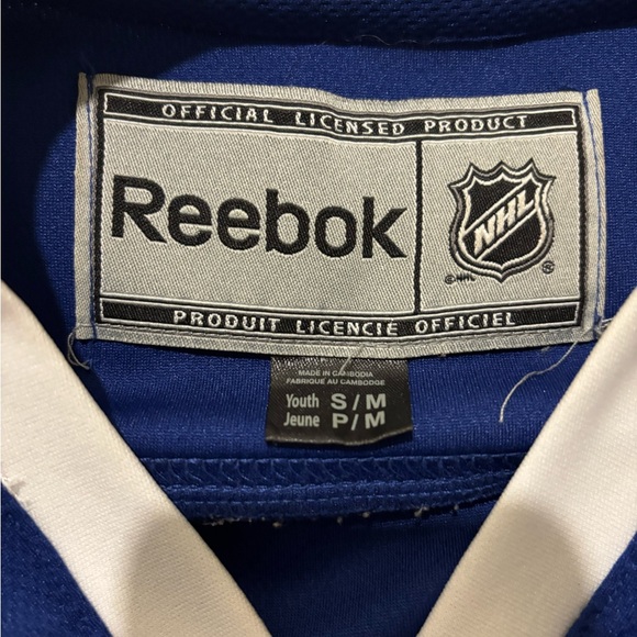 Original Reebok Toronto Maple Leafs Hockey Jersey Mens small - Picture 3 of 4